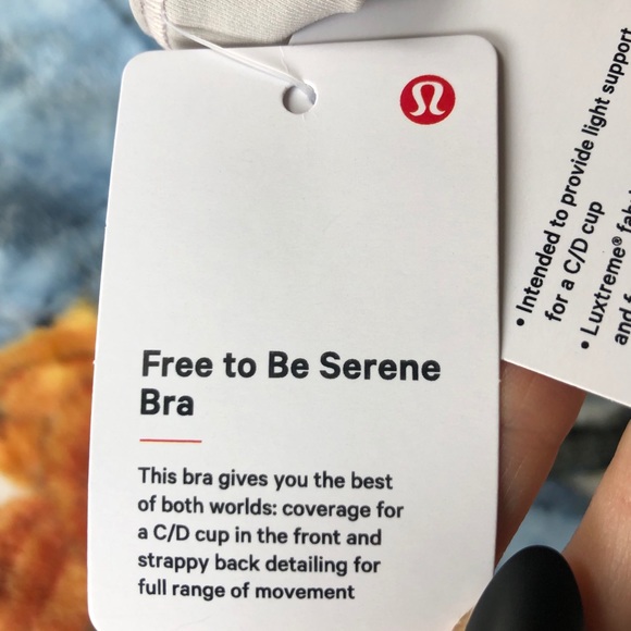 Lululemon free to be serene bra - Picture 4 of 8